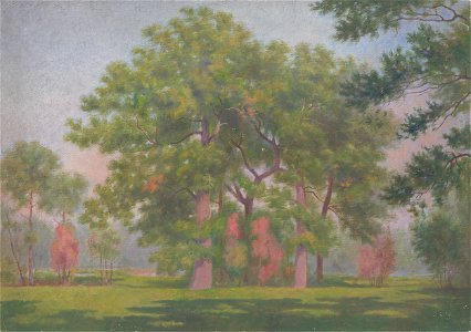 Dezider Czölder - Landscape with Trees - O 5538 - Slovak National Gallery