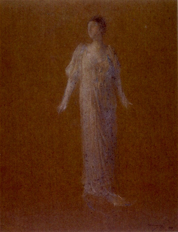 Thomas Wilmer Dewing - 'Untitled pastel on paper,