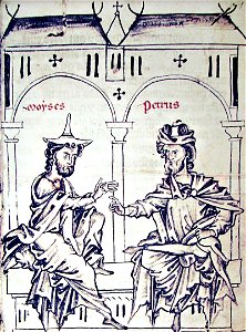 Dialogue between the jew Moyses and the Christian Petrus, 13th-century Belgian manuscript (40725251830)