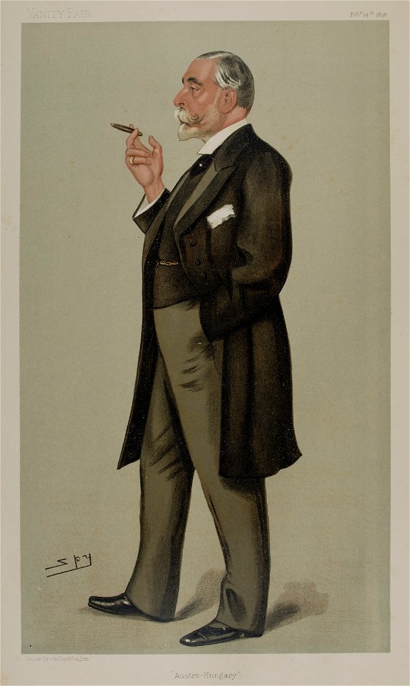 Count Franz Deym Vanity Fair 24 February 1898