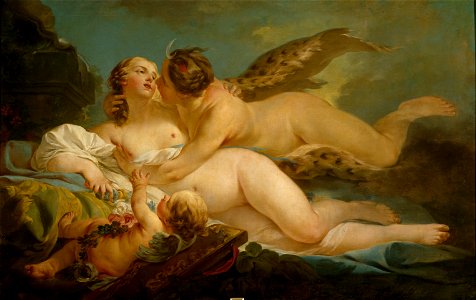 Diana y Calisto, por Jean-Baptiste Marie Pierre