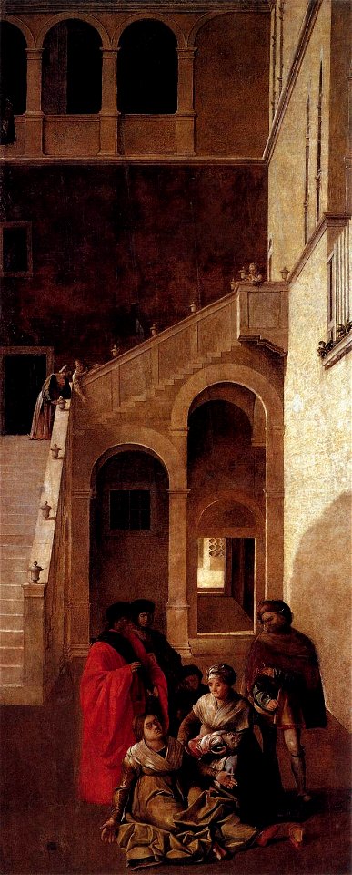Benedetto Diana - Miracle of the Relic of the Holy Cross - WGA6329
