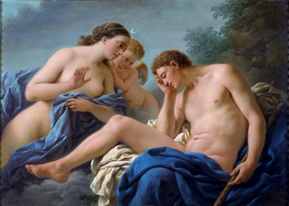 Diana and Endymion (Louis Lagrenée d.ä.) - Nationalmuseum - 17845FXD
