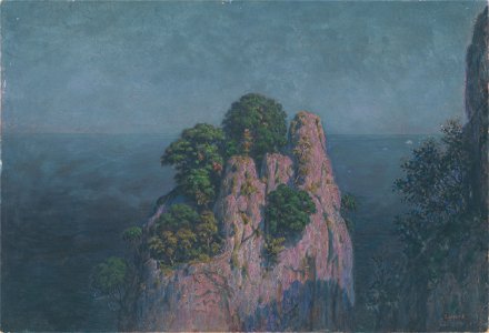 Dezider Czölder - Seascape with Rocks - O 5536 - Slovak National Gallery