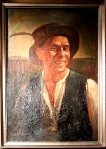 Dezső Czigány - Laughing Self-portrait