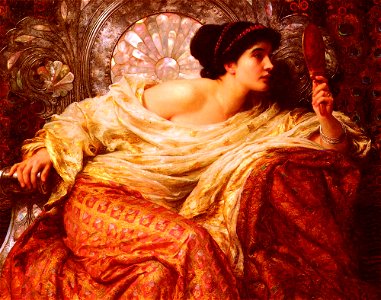 Dicksee-The Mirror-1896