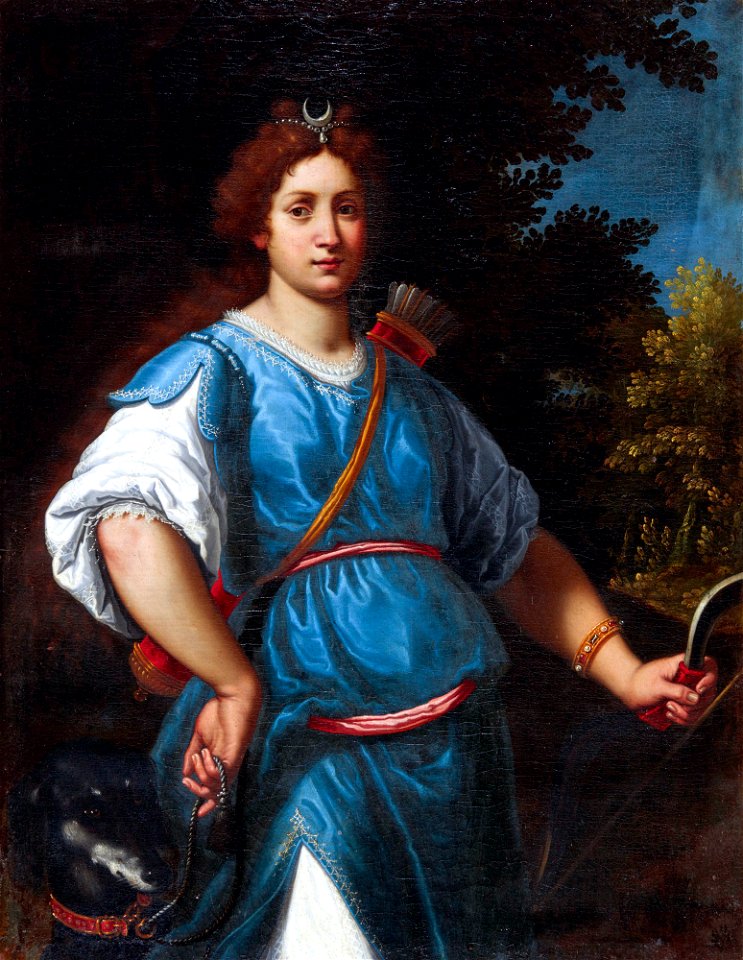 Diana the huntress, by Matteo Rosselli