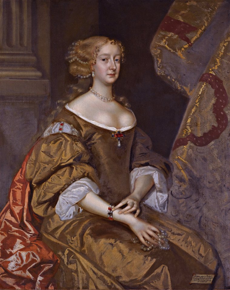 Diana, Countess of Ailsbury (ca 1631 - 1689) by Henri Gascars