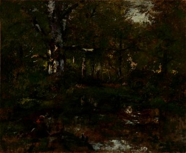 Narcisse Virgile Diaz de la Peña - De poel - hwm0114 - Museum Mesdag