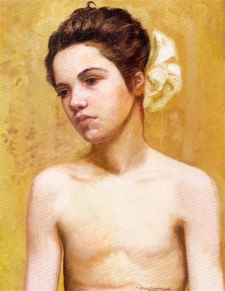 Dias Júnior - Menina com fita no cabelo