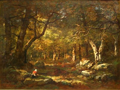 Diaz de la Peña - Sous bois