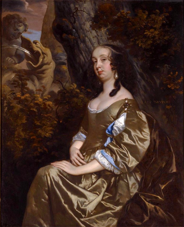 Diana Russel, Lady Newport by Peter Lely