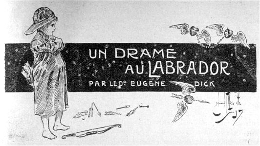 Dick - Un drame au Labrador, 1897, illust - 0001