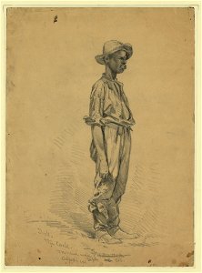 Dick, the cook, sketched near Culpeper C(ourt) H(ouse) LCCN2004661826