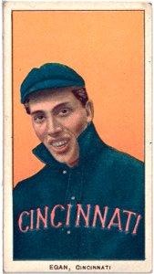 Dick Egan, Cincinnati Reds, baseball card portrait LCCN2008676454