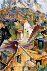 Hillside by Preston Dickinson, Columbus Museum of Art