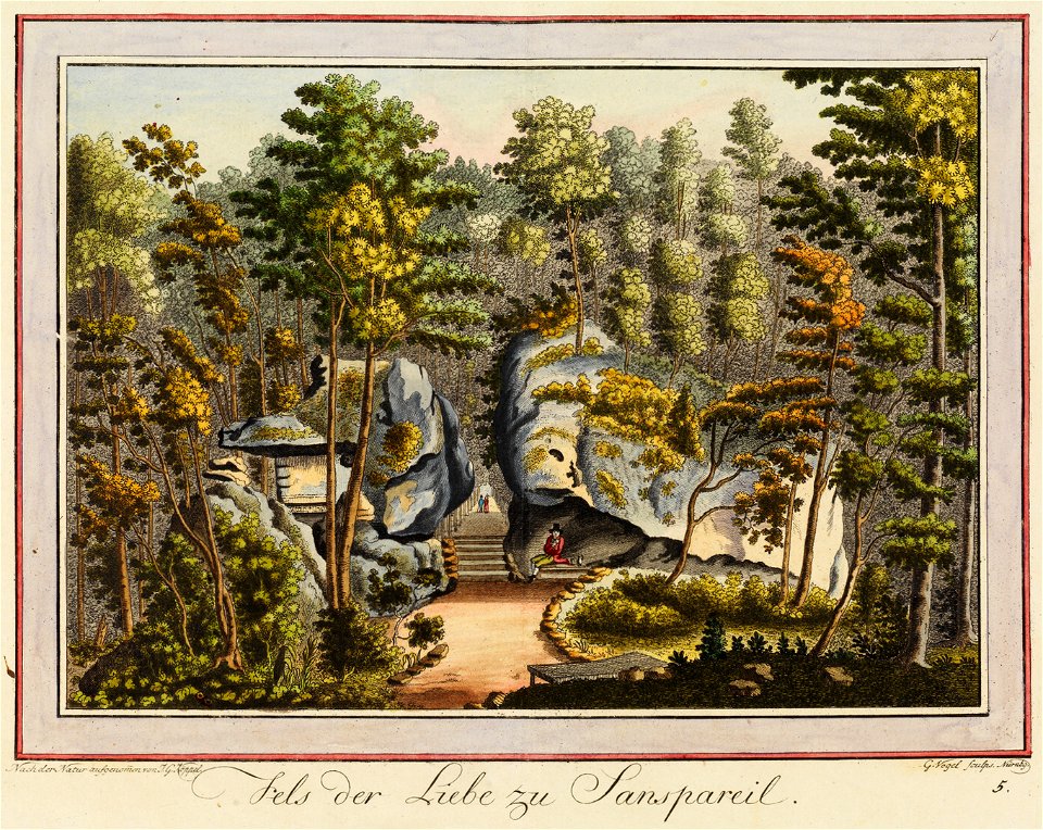 Die Eremitage zu Sanspareil 005 Fels der Liebe zu Sanspareil