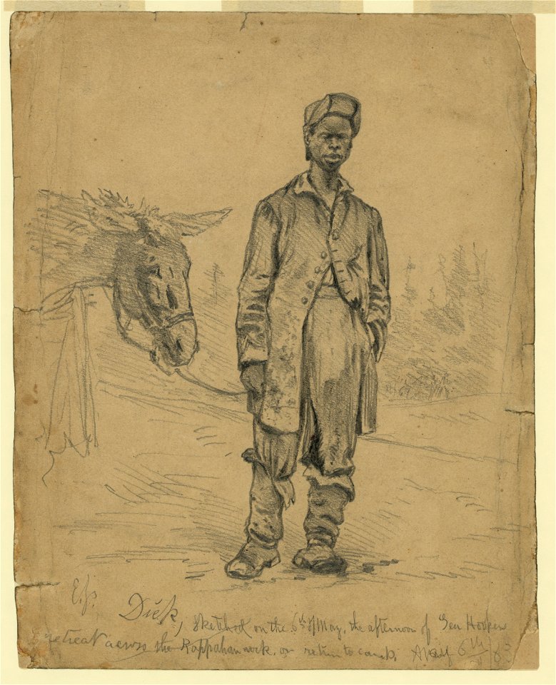 Dick, sketched on the 6th of May, on return to camp - E.F. LCCN2004661924