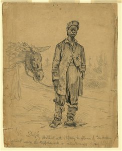 Dick, sketched on the 6th of May, on return to camp - E.F. LCCN2004661924