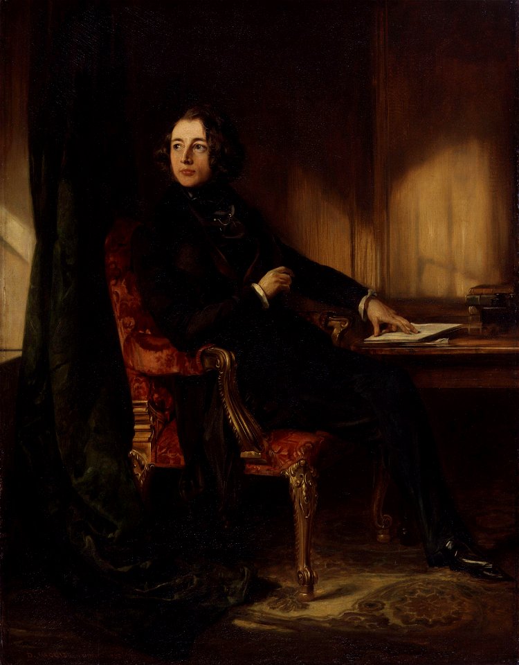 Charles Dickens by Daniel Maclise