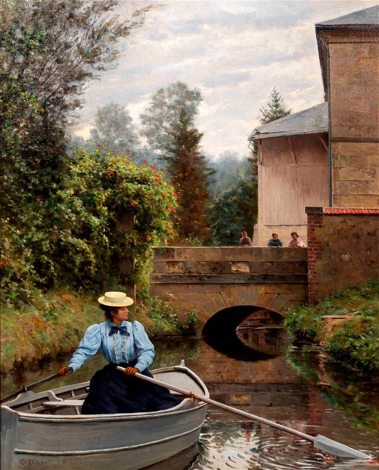 La journee d'ete (Summer Day) by Clovis François Auguste Didier