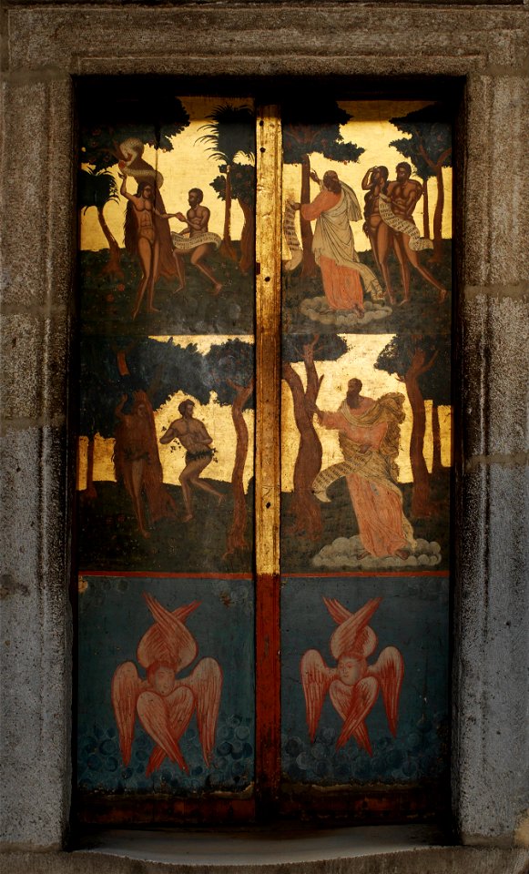 Door of the Chapel of Panaghia (the Virgin) - Google Art Project