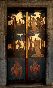 Door of the Chapel of Panaghia (the Virgin) - Google Art Project