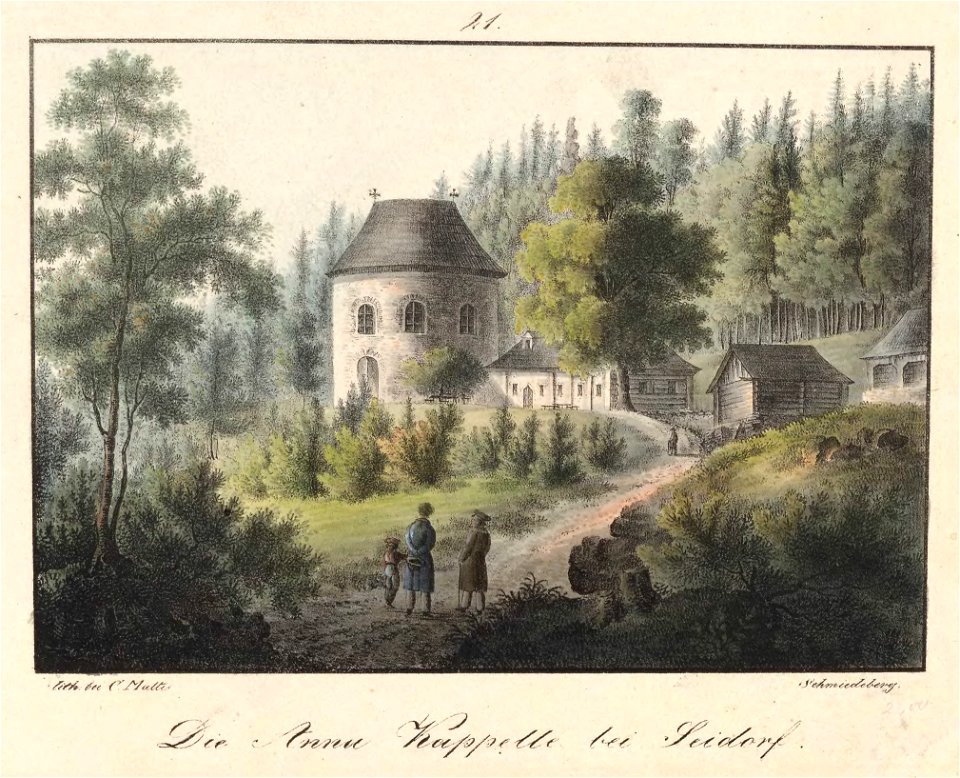 Die Anna Kappelle bei Seidorf Carl Theodor Mattis