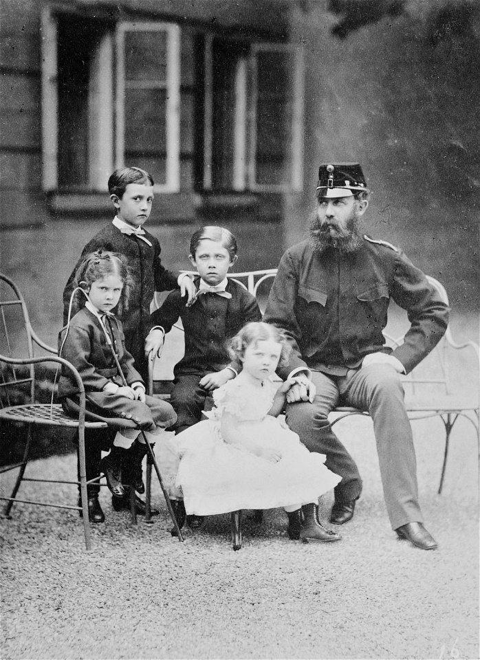 Die Familie von Karl Ludwig von Österreich