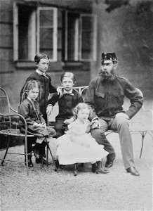 Die Familie von Karl Ludwig von Österreich