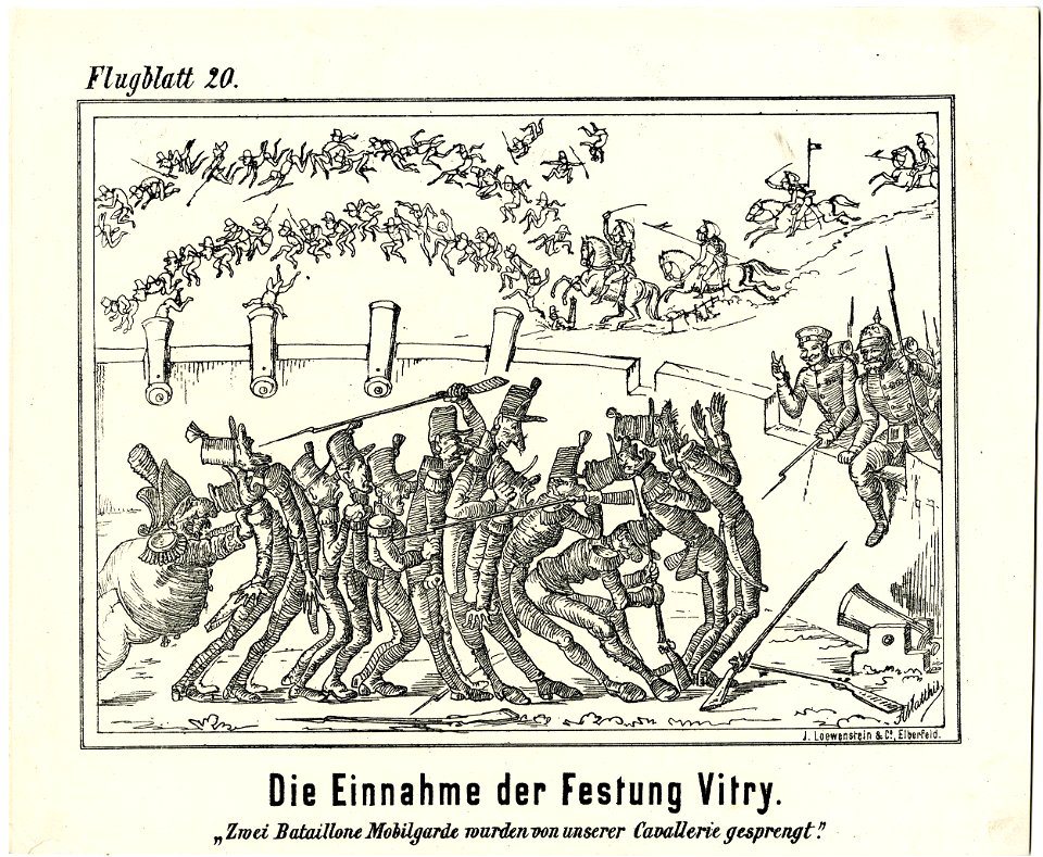 Die Einnahme der Festung Vitry (BM 1871,1209.4529)