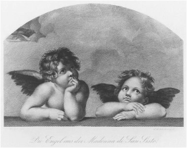 Die Engel aus der Madonna di San Sisto
