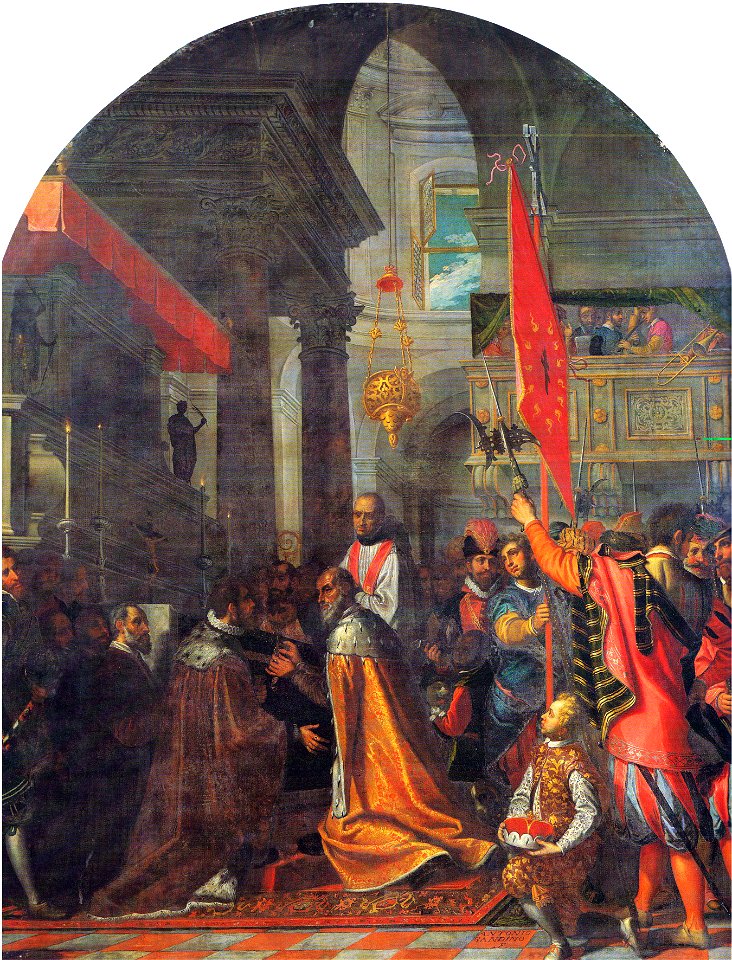Donazione di Namo di Baviera (Antonio Gandino)