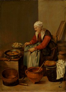 Gerrit Donck - Old Woman in her Kitchen - NG.M.00139 - National Museum of Art, Architecture and Design