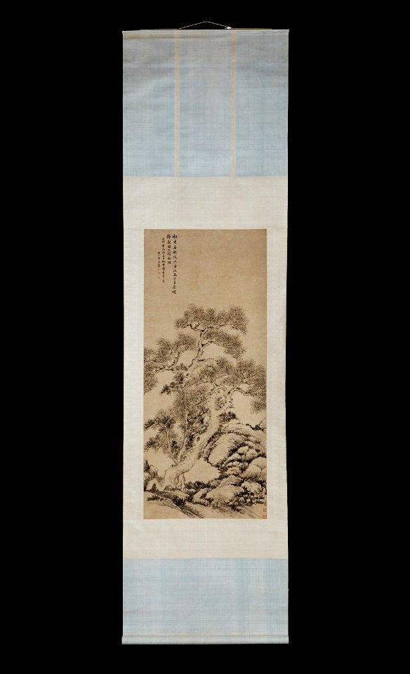 Dong Bangda - Pine and Rock - 90.400 - Museum of Fine Arts