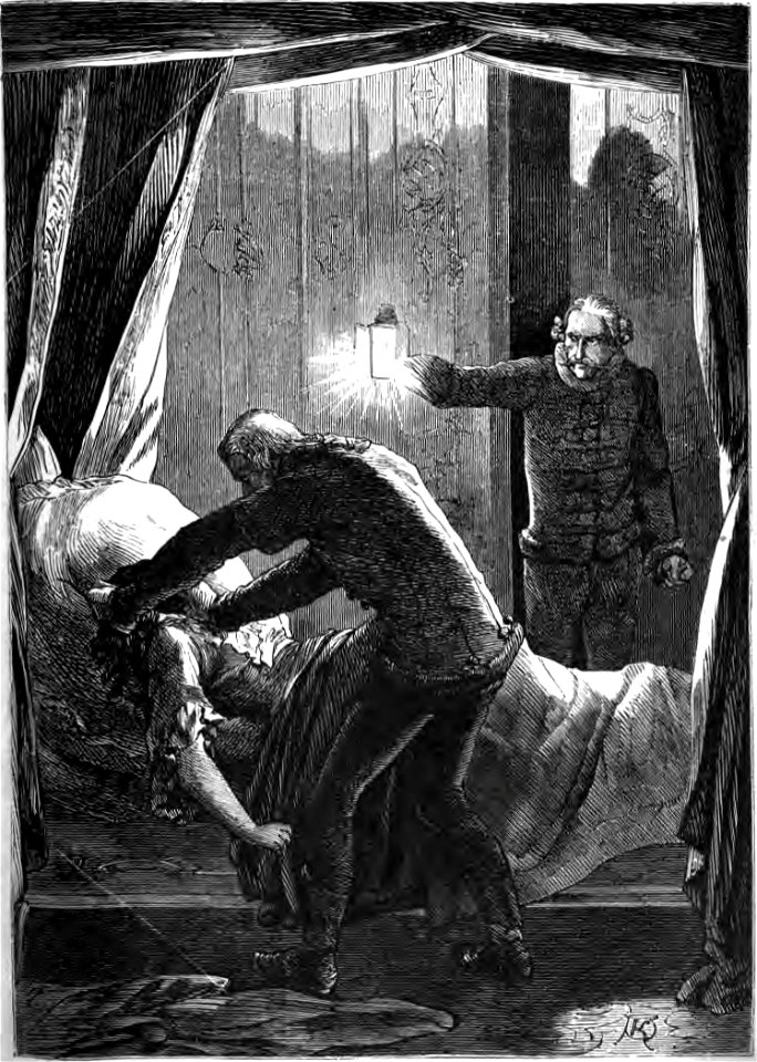 Die Ermordung durch die Pechlarve