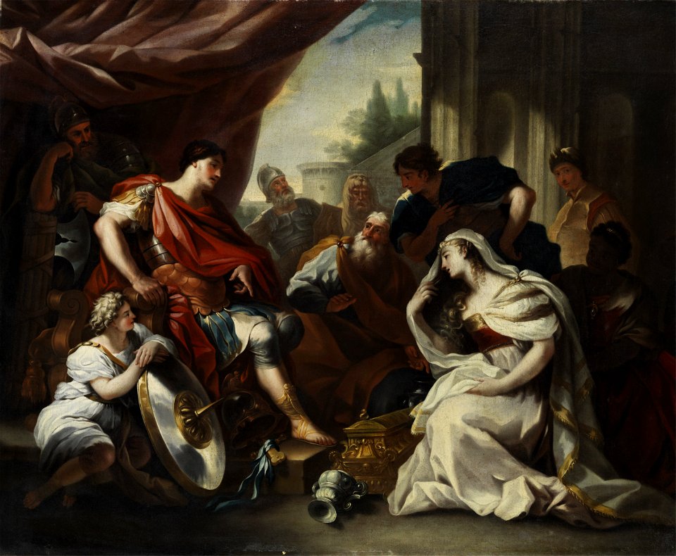 Die Familie des Dareios vor Alexander