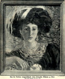 Dora Hitz - Portrait der Prinzessin Wilhelm zu Wied