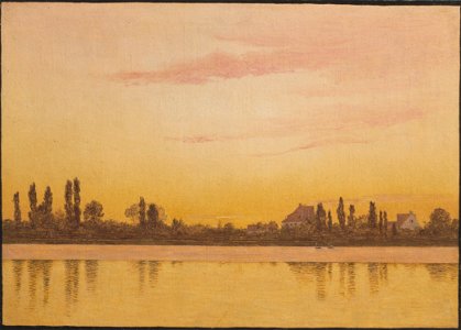 Dosseringen seen from the Sea (Christen Købke) - Nationalmuseum - 22245