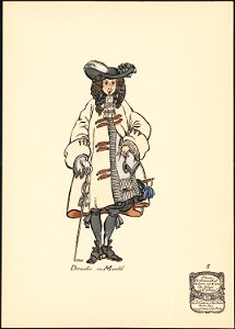 Dorantes im Mantel (Boston Public Library)