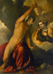 Dosso Dossi - Jupiter and Semele, 1520s. Free illustration for personal and commercial use.