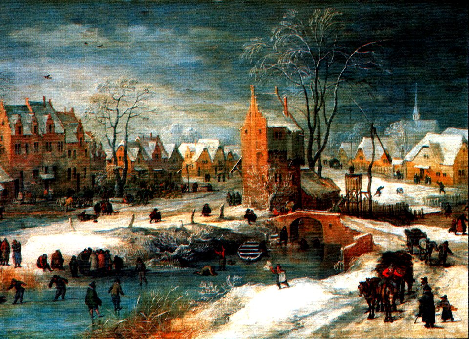 Dorf im Winter Joos de Momper HKH