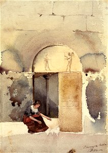 Doorway in Anla SAAM-1962.13.13 1