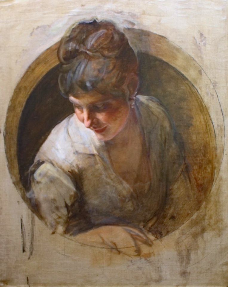 Donna alla finestra - Michelangelo Pittatore