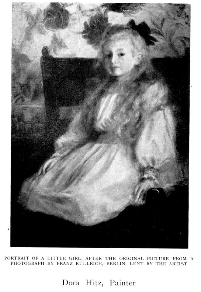 Dora Hitz - Portrait of a Girl