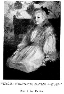 Dora Hitz - Portrait of a Girl