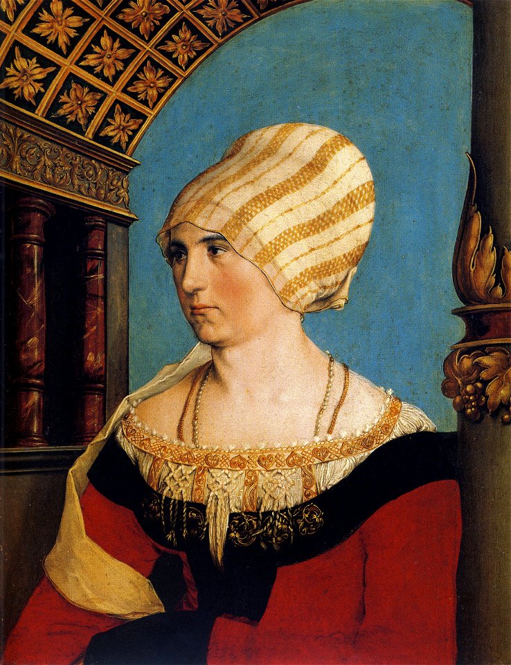 Dorothea Meyer, by Hans Holbein the Younger