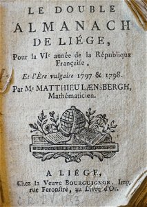 Double almanach de Liège BM REims 09421