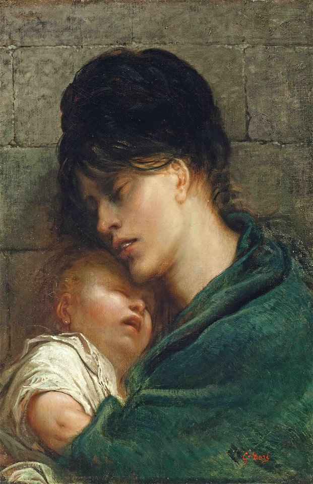 Gustave Doré - L'enfant blessé