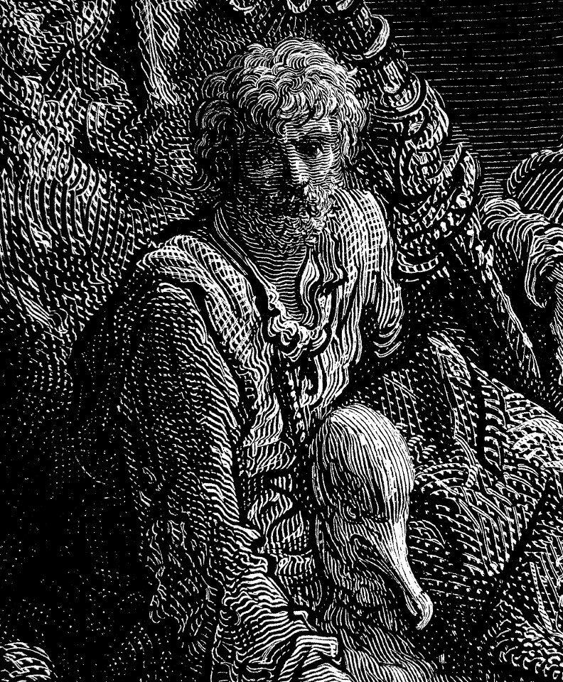 Dore-I watched the Water-Snakes-Detail
